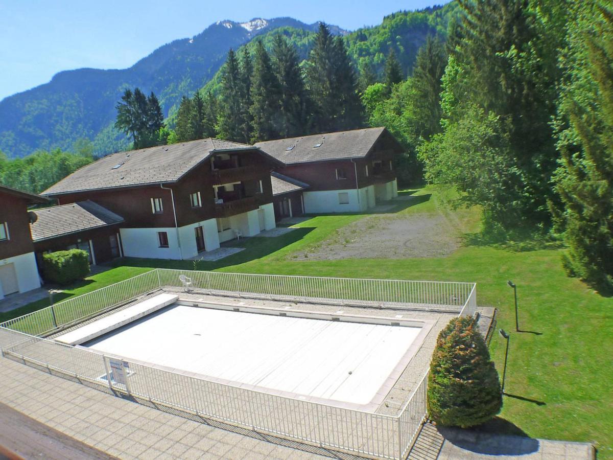 Appartement Confortable Avec Piscines, Terrasse Et Parking A Samoens - Fr-1-629-100 外观 照片